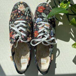 Keds x Rifle Paper Co. Strawberry Fields Champion Sneaker Size 7